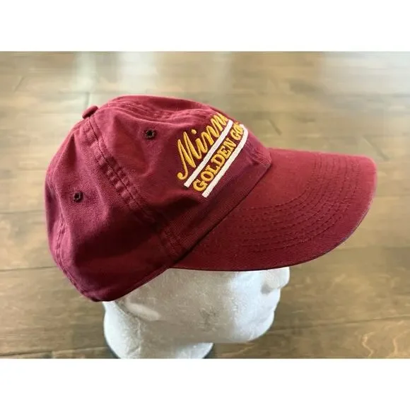 Vintage The Game Mens Red NCAA Minnesota Golden Gophers Adjustable Strapback Hat - Picture 5 of 9